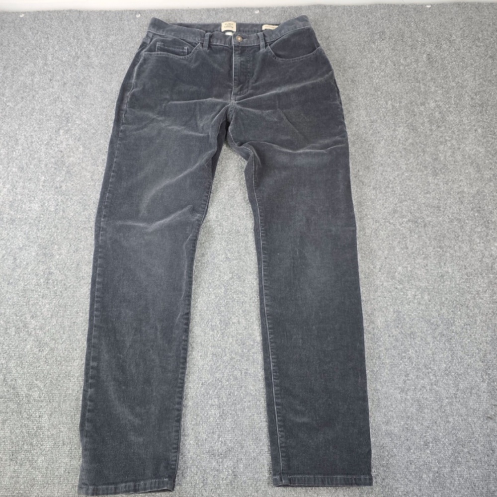 Flint & Tinder 32X32 Mens Corduroy Tapered Fit Pants -Gray - Picture 4 of 11